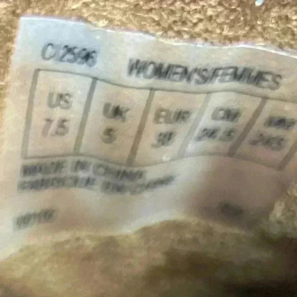 Rockport Women's Brynn Ruched Maroon/Brown Ankle Boot Size 7.5‎ - Picture 8 of 9